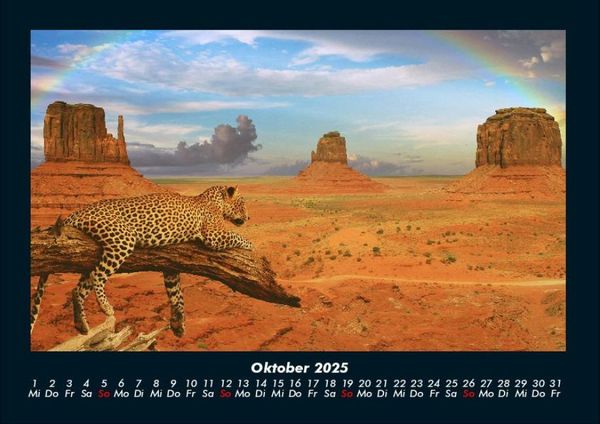 Produktbild: Mit Fantasy durch's Jahr 2025 Fotokalender DIN A4