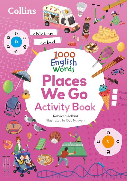 Produktbild: 1000 ENG WORDS AB PLACES PB