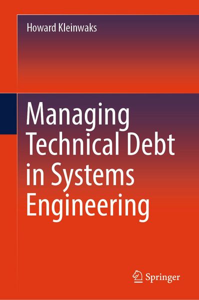 Produktbild: Managing Technical Debt in Systems Engineering