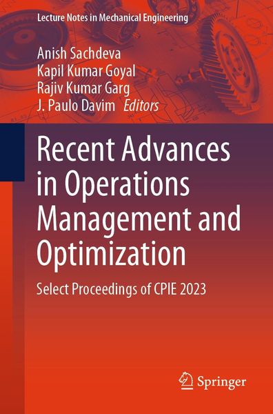Produktbild: Recent Advances in Operations Management and Optimization
