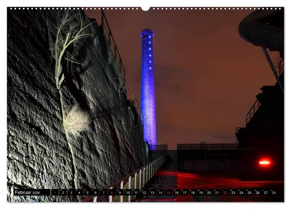 Produktbild: Industrie-Kultur 2026 (Wandkalender 2026 DIN A2 quer), CALVENDO Monatskalender
