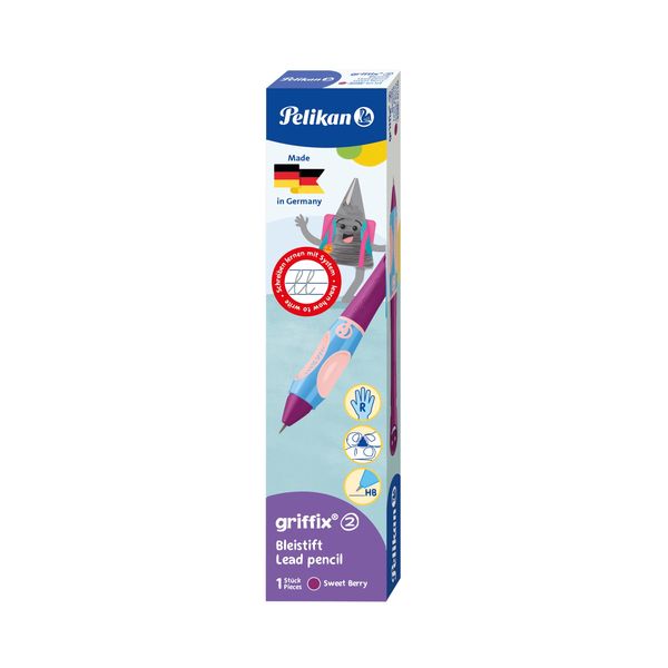 Produktbild: Pelikan Bleistift griffix&reg; f&uuml;r Rechtsh&auml;nder, Sweet Berry