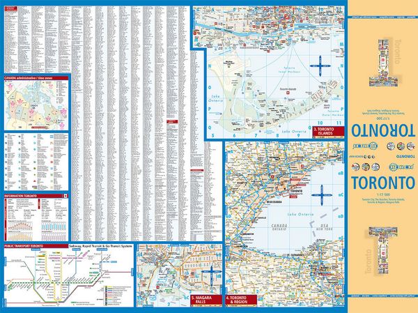 Produktbild: Toronto, Borch Map