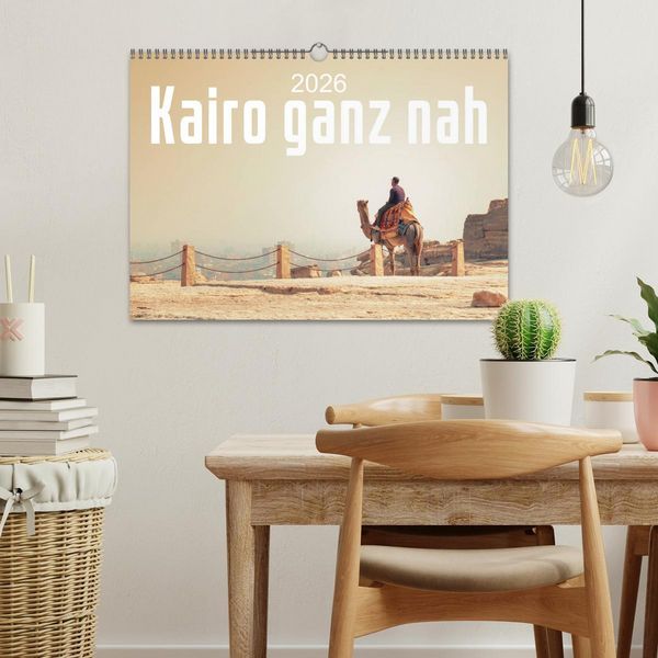 Produktbild: Kairo ganz nah (Wandkalender 2026 DIN A3 quer), CALVENDO Monatskalender