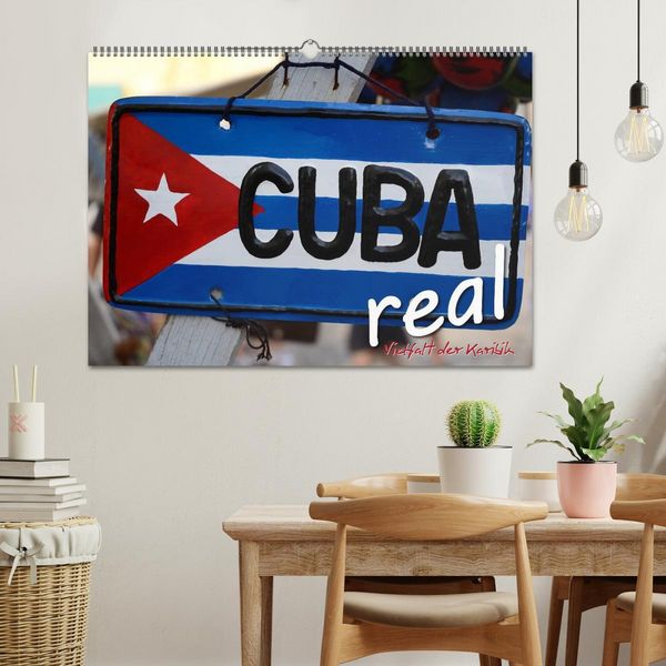 Produktbild: Cuba Real - Vielfalt der Karibik (Wandkalender 2026 DIN A2 quer), CALVENDO Monatskalender