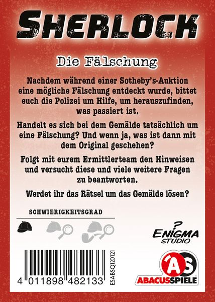 Produktbild: Sherlock &ndash; Die F&auml;lschung