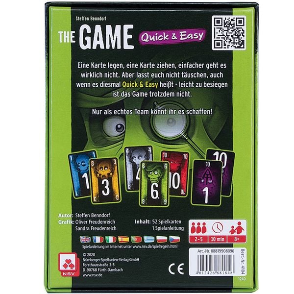 Produktbild: The Game - Quick & Easy
