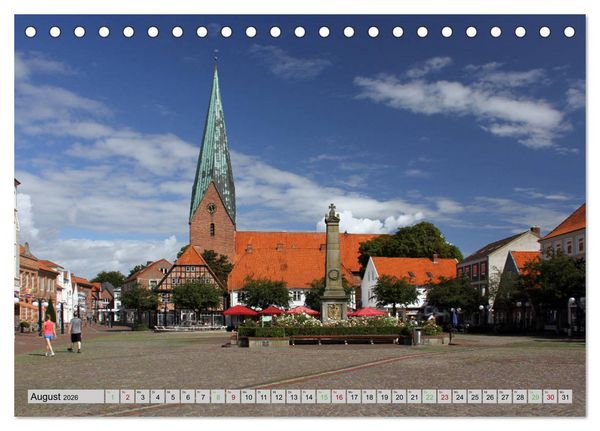 Produktbild: Ein Sommertag in Eutin (Tischkalender 2026 DIN A5 quer), CALVENDO Monatskalender