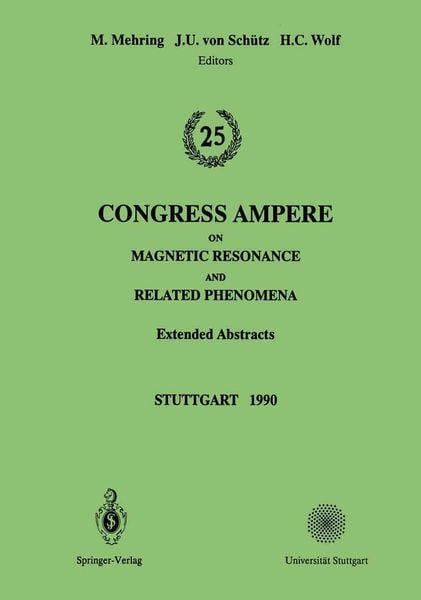 Produktbild: 25th Congress Ampere on Magnetic Resonance and Related Phenomena