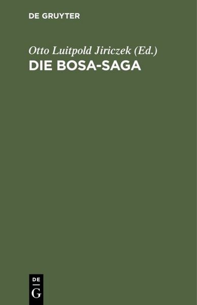 Produktbild: Die Bosa-Saga