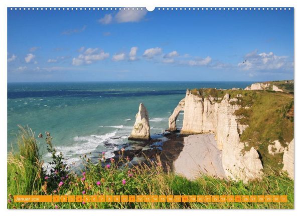 Produktbild: Quer durch die Normandie (Wandkalender 2026 DIN A2 quer), CALVENDO Monatskalender