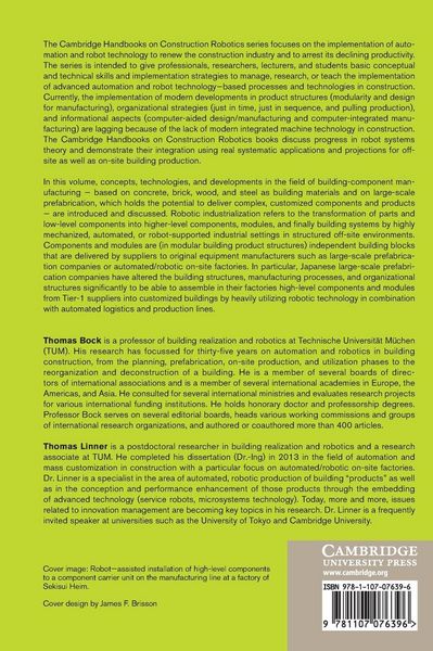 Produktbild: Robotic Industrialization
