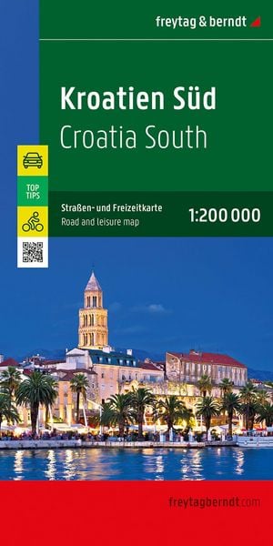 Produktbild: Freytag & berndt Stra&szlig;enkarte Kroatien Set 1:200.000