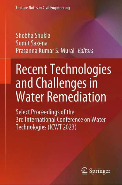 Produktbild: Recent Technologies and Challenges in Water Remediation