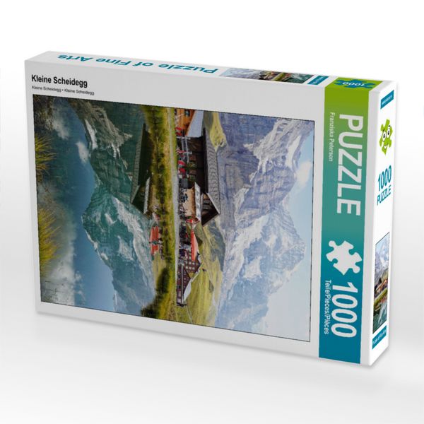 Produktbild: CALVENDO Puzzle Kleine Scheidegg | 1000 Teile Lege-Gr&ouml;&szlig;e 64x48cm Foto-Puzzle f&uuml;r gl&uuml;ckliche Stunden