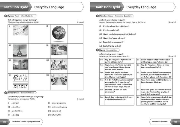 Produktbild: WJEC GCSE WELSH SECOND LANGUAG