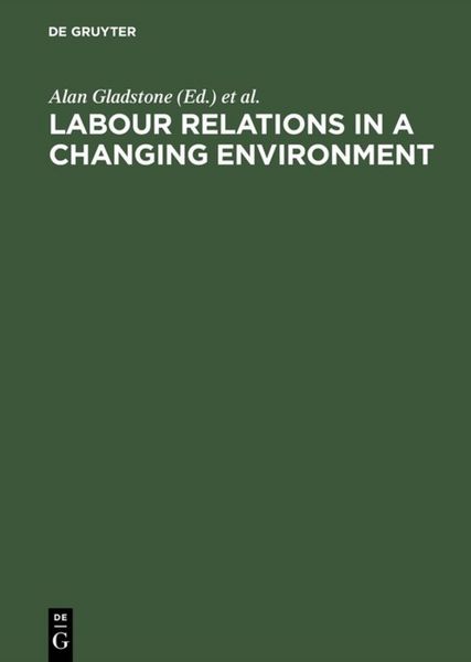 Produktbild: Labour Relations in a Changing Environment
