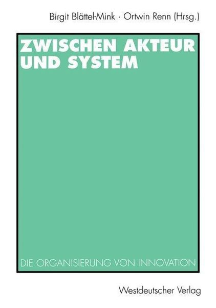 Produktbild: Zwischen Akteur und System