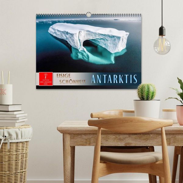 Produktbild: Antarktis - eisige Sch&ouml;nheit (Wandkalender 2026 DIN A3 quer), CALVENDO Monatskalender