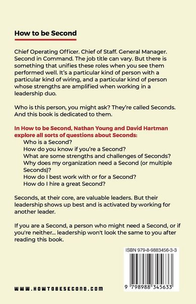 Produktbild: How to be Second