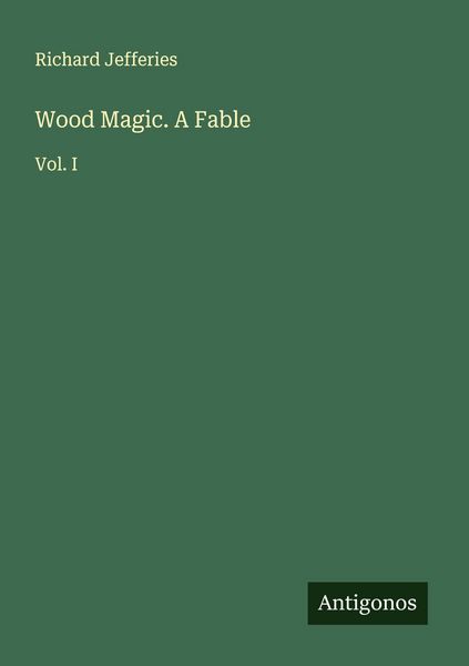 Produktbild: Wood Magic. A Fable