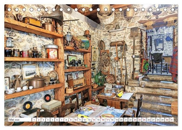 Produktbild: I love Greece (Tischkalender 2026 DIN A5 quer), CALVENDO Monatskalender