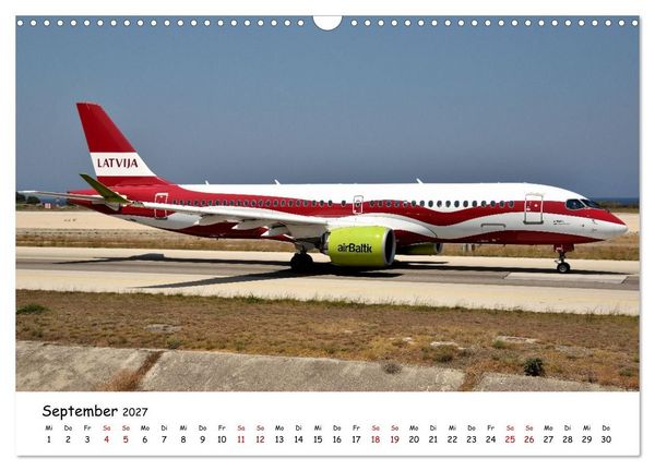 Produktbild: Faszination Luftfahrt Vielfalt zwischen Himmel und Vorfeld (Wandkalender 2027 DIN A3 quer), CALVENDO Monatskalender