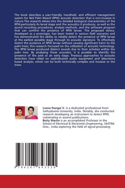 Produktbild: Combating the RPW: an enhanced innovative detection