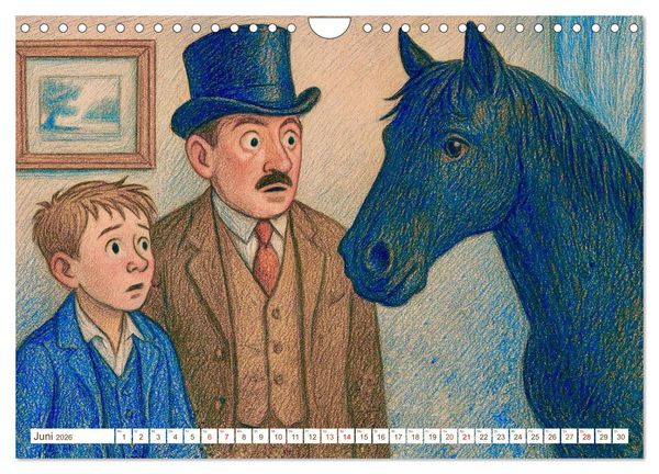 Produktbild: Erich K&auml;stner (Wandkalender 2026 DIN A4 quer), CALVENDO Monatskalender