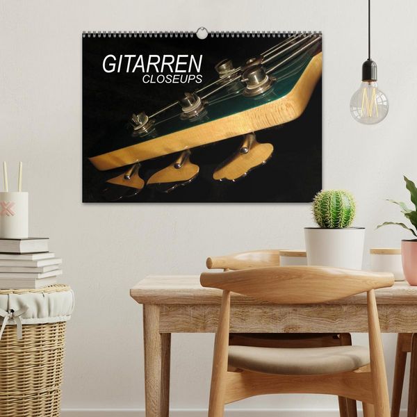 Produktbild: GITARREN Closeups (Wandkalender 2026 DIN A3 quer), CALVENDO Monatskalender