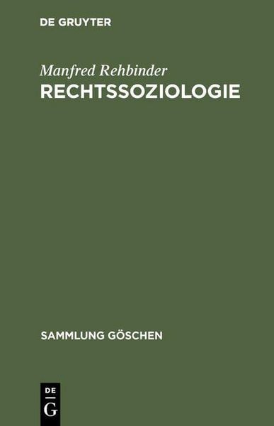 Produktbild: Rechtssoziologie
