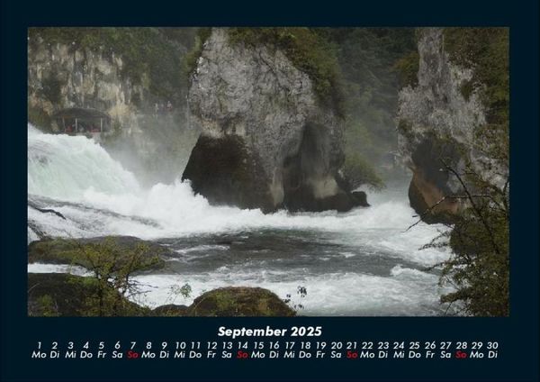 Produktbild: Wasserf&auml;lle 2025 Fotokalender DIN A4
