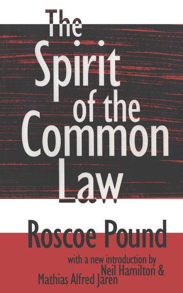 Produktbild: The Spirit of the Common Law