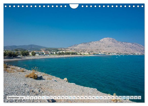 Produktbild: Rhodos - Traumhafter S&uuml;den (Wandkalender 2026 DIN A4 quer), CALVENDO Monatskalender