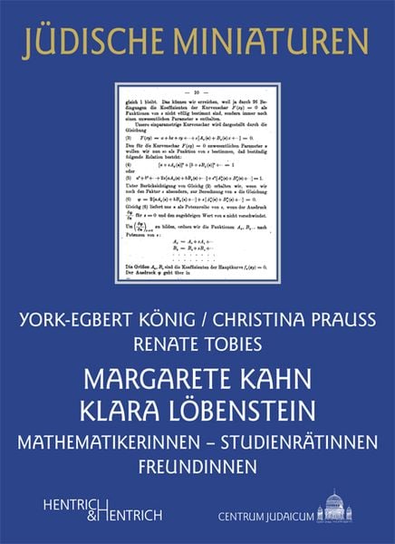 Produktbild: Margarete Kahn und Klara L&ouml;benstein