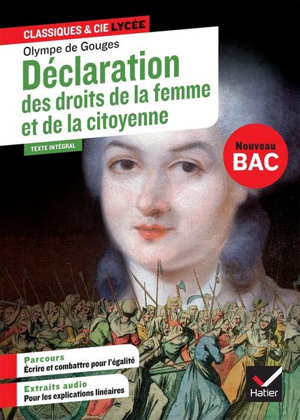 Produktbild: D&eacute;claration des droits de la femme et de la citoyenne