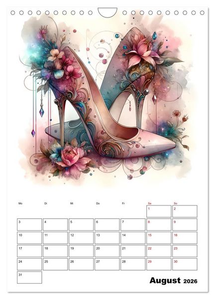 Produktbild: High Heels Zauber (Wandkalender 2026 DIN A4 hoch), CALVENDO Monatskalender