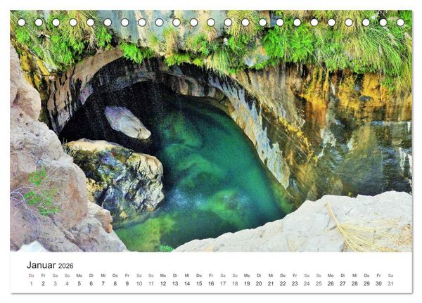 Produktbild: Oman - Arabiens Zauberwelt (Tischkalender 2026 DIN A5 quer), CALVENDO Monatskalender