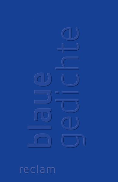 Produktbild: Blaue Gedichte