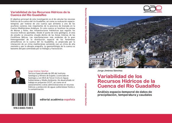 Produktbild: Variabilidad de los Recursos H&iacute;dricos de la Cuenca del R&iacute;o Guadalfeo