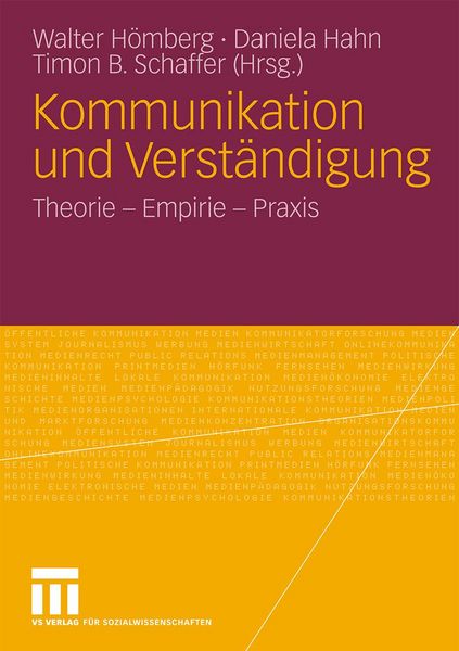 Produktbild: Kommunikation und Verst&auml;ndigung