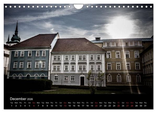 Produktbild: Monuments of Czech Republic 2026 (Wall Calendar 2026 DIN A4 landscape), CALVENDO 12 Month Wall Calendar