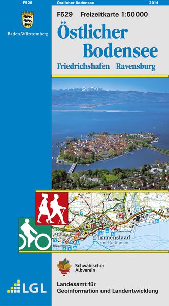 Produktbild: LGL BW 50 000 Freizeit &Ouml;stlicher Bodensee 1 : 50 000