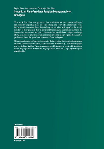 Produktbild: Genomics of Plant-Associated Fungi and Oomycetes: Dicot Pathogens