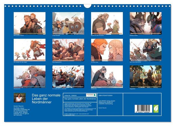 Produktbild: Das ganz normale Leben der Nordm&auml;nner (Wandkalender 2026 DIN A3 quer), CALVENDO Monatskalender