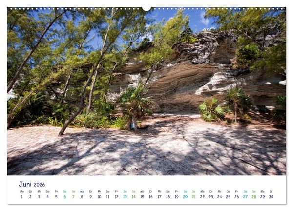 Produktbild: Bahamas-Eleuthera unterwegs am Lighthouse Beach (Wandkalender 2026 DIN A2 quer), CALVENDO Monatskalender
