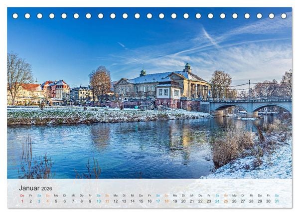 Produktbild: Bad Kissingen - Welterbe-Kurstadt (Tischkalender 2026 DIN A5 quer), CALVENDO Monatskalender