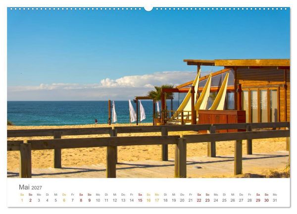 Produktbild: Alentejo Portugal - K&uuml;stenimpressionen (Wandkalender 2027 DIN A2 quer), CALVENDO Monatskalender
