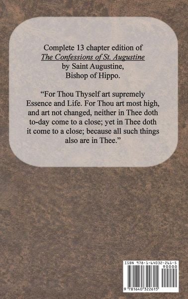Produktbild: The Confessions of St. Augustine