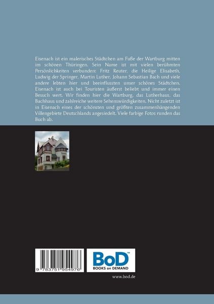 Produktbild: Eisenach: Die Stadt im gr&uuml;nen Herzen Th&uuml;ringens
